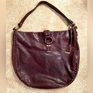 Frye Roxanne Large Hobo Bag, Whiskey color